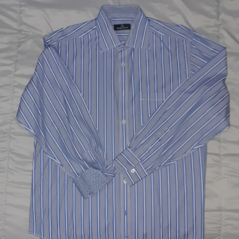 Men's bugatchi Uomo casual button-down dress shirt